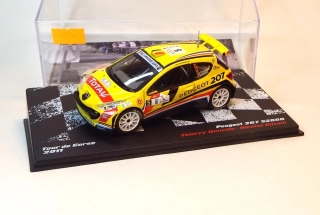 1:43 2011 Peugeot 207 S2000, bazar - DeAgostini