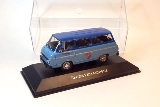 1:43 Škoda 1203 Minibus "Baník Ostrava", ruční práce