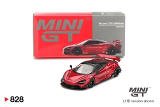 1:64 McLaren 720S LB★Works Gem Red - Mini GT