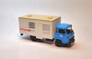 1:43 Avia A31 pojízdná prodejna, potraviny, ruční práce