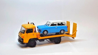 1:43 Avia odtahovka, včetně modelu