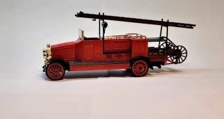 1:43 OAF Graf & Stift, hasiči, bazar, celokovový model, limitovaná edice, West germany - Conrad
