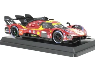 1:24 Ferrari 499P 3.0L TURBO V6, 24h Le Mans, 2025, #50, A.Fuoco/M.Molina - Bburago