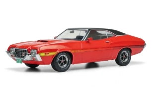 1:18 Ford Gran Torino Coupe 1972 red/black - IXO