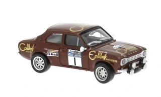 1:87 Ford Escort RS 1800 MKI, Rallye RAC Lombard, 1974, #1, T.Makinen - Brekina