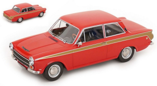 1:18 Lotus Cortina Mk1 1966, červený - MCG