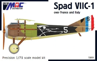 1:72 Spad VIIC-1 over France and Italy  - MAC.distribution