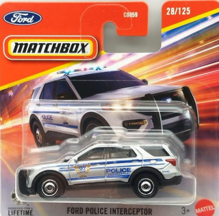 1:64 Ford Police Interceptor - Matchbox