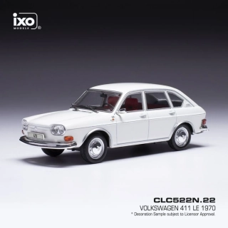 1:43 Volkswagen 411 LE 1970 white - IXO