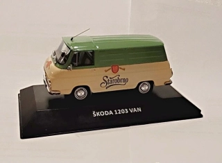 1:43 Škoda 1203 Starobrno, ruční práce