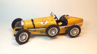 1:18 1934 Bugatti Type "59", bazar, vzácný, poškozený - Bburago