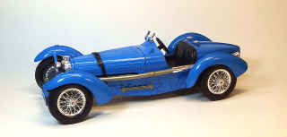 1:18 1934 Bugatti Type "59", bazar, vzácný, poškozený - Bburago