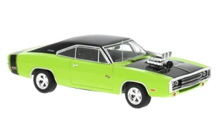 1:43 Dodge Charger R/T, hellgrün/schwarz, 1970 - IXO