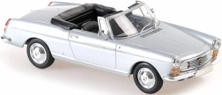 1:43 Peugeot 404 Cabriolet, 1962, stříbrný - Maxichamps