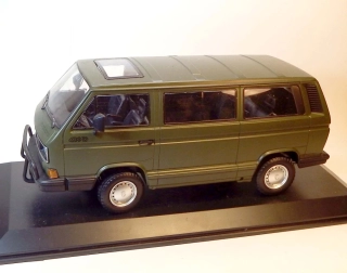 1:18 Volkswagen Transporter T3, bazar, neoriginální krabička - K+K Scale