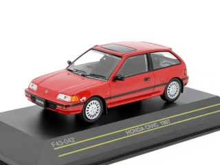 1:43 Honda Civic 1987 - First 43 Models