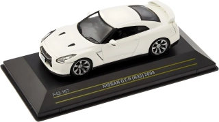 1:43 Nissan GT-R R35 2008 White - First 43 Models