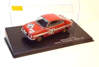 1:43 1976 Škoda 110R Rallye Škoda, ruční práce