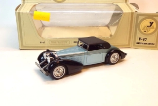 Y-17 1938 Hispanu Suiza, bazar - Matchbox Yesteryear