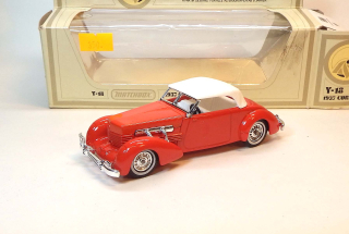 Y-18 1937 Cord 812, bazar - Matchbox Yesteryear