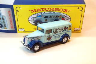 Y-12 1937 GMC Van, bazar - Matchbox Yesteryear