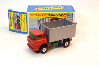 MB-26 GMC Tipper Truck, bazar, vzácná krabička - Matchbox