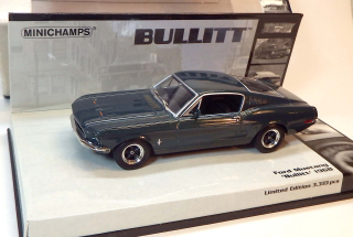 1:43 1968 Ford Mustang "Bullit", bazar - Minichamps