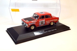 1:43 1975 Moskvič 412 Safari Rallye, ruční práce