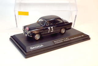 1:43 1961 Škoda Octavia TS Rallye Monte Carlo, ruční práce