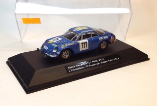 1:43 1974 Alpine Renault A110 1600, ruční práce