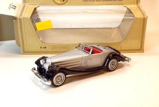Y-20 1937 Mercedes Benz 540K, bazar - Matchbox Yesteryear