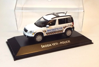 1:43 Škoda Yeti - Policie, bazar