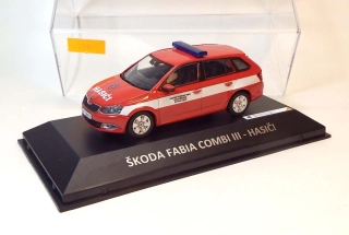 1:43 Škoda Fabia Combi III - Hasiči, bazar - DeAgostini