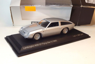 1:43 1966 Lamborghini 4000 GT Flying Star II, bazar - WhiteBox