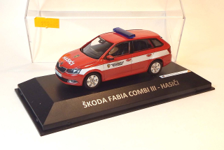 1:43 Škoda Fabia Combi III - Hasiči, bazar - DeAgostini