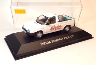 1:43 Škoda Favorit Pick-up "Budvar", ruční práce