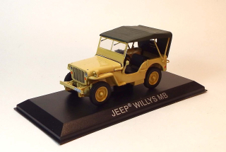 1:43 Jeep Willys MB, bazar - DeAgostini