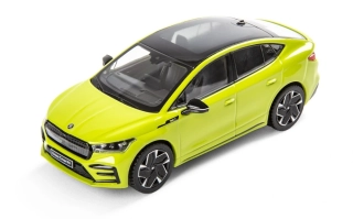 1:43 Enyaq Coupe RS, zelená mamba - Dealerské balení
