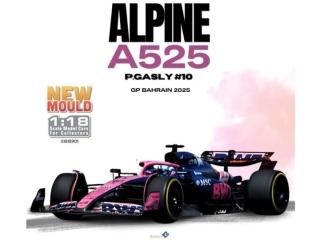 1:18 Alpine A525 Pierre Gasly #10 GP Bahrain '25 Formule 1 - SOLIDO