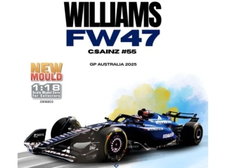 1:18 Williams FW47 Carlos Sainz #55 GP Australia '25 Formule 1 - SOLIDO