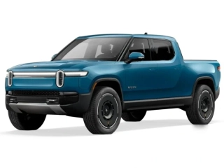 1:18 Rivian R1T 2025, modrý - Maisto