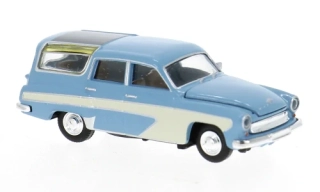 1:87 Wartburg 311 Camping, světle modrý, 1959 - Brekina