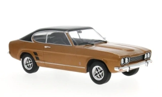 1:18 Ford Capri MK I GXL, braun/schwarz, 1973 - MCG