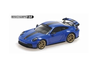 1:64 Porsche 911 (992.2) GT3, modrý 2025 - Minichamps