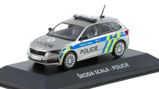 1:43 Škoda Scala Policie - DeAgostini