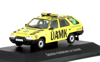 1:43 Škoda Forman 135 LX ÚAMK 1990 - DeAgostini