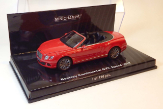 1:43 2012 Bentley Continental GTC Speed, bazar - Minichamps