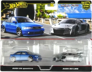 1:64 Audi S4 Quattro + R8 LMS - Hot Wheels