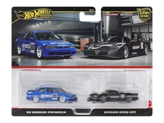 1:64 1994 Nissan Primera; Nissan R390 GTI - Hot Wheels