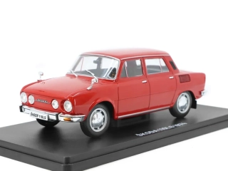 1:24 Škoda 110LS 1974, červená, balení blistr - DeAgostini